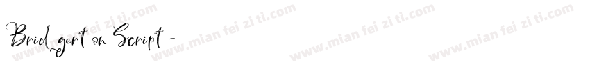 Bridgerton Script字体转换